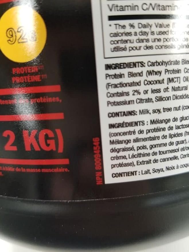 Mutant Mass Extreme Gainer – Whey Protein Powder – Build Muscle Size and Strength – High Density Clean Calories (Jacked Berry Blast, 12 lbs)