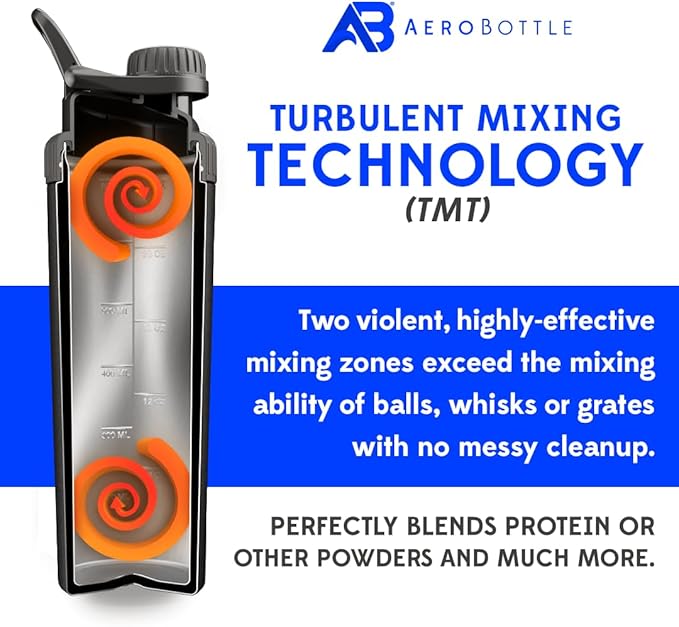 Cryo Shaker Cup, Insulated Stainless Steel Water Bottle and Protein Shaker, Mixes Protein and Pre Workout With Turbulent Mixing Technology, No Blending Ball or Wisk, 26oz, Wintergreen Teal