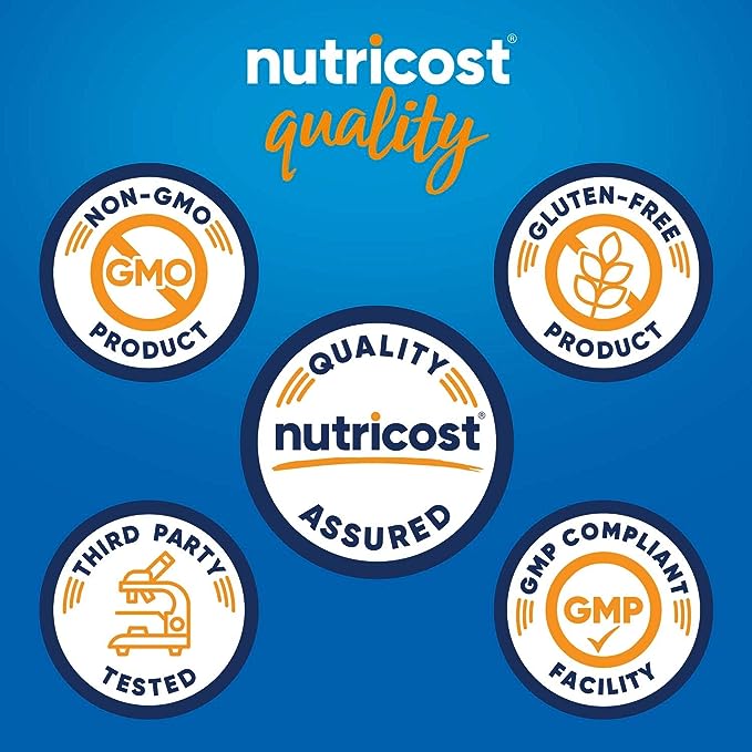 Nutricost Psyllium Husk 1500mg, 500 Capsules (3 Bottles)
