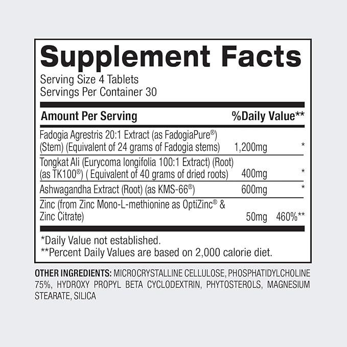 BPI Sports Best Test - Testosterone Booster for Men - Muscle Recovery, Testosterone Support Supplement, Natural Stamina, Energy Increase & Metabolism Support - 30 Servings