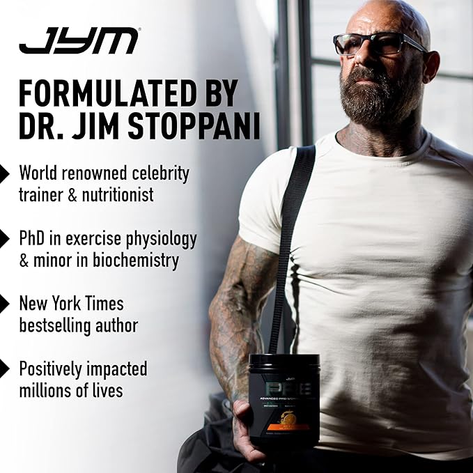Pre JYM X Tiger’s Blood Advanced Pre-Workout Powder Massive Pumps, Citrulline Nitrate, Dynamine, NO3T Betaine, BCAA’s, Nootropics, Creatine, Beta-Alanine, JYM Supplement Science, 20 Servings