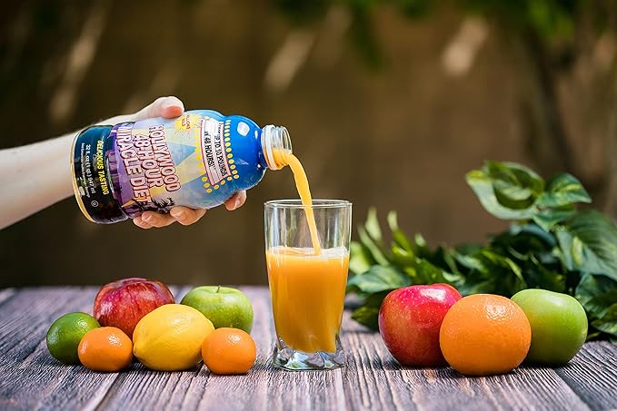 48-Hour Miracle Fruit Juice Cleanse Diet 3-Pack, Detox Cleanse for Weight Loss & Rejuvenation, Food Replacement, Fast Acting Diet, Delicious & Tasty Formula, 32 Fl. Oz.