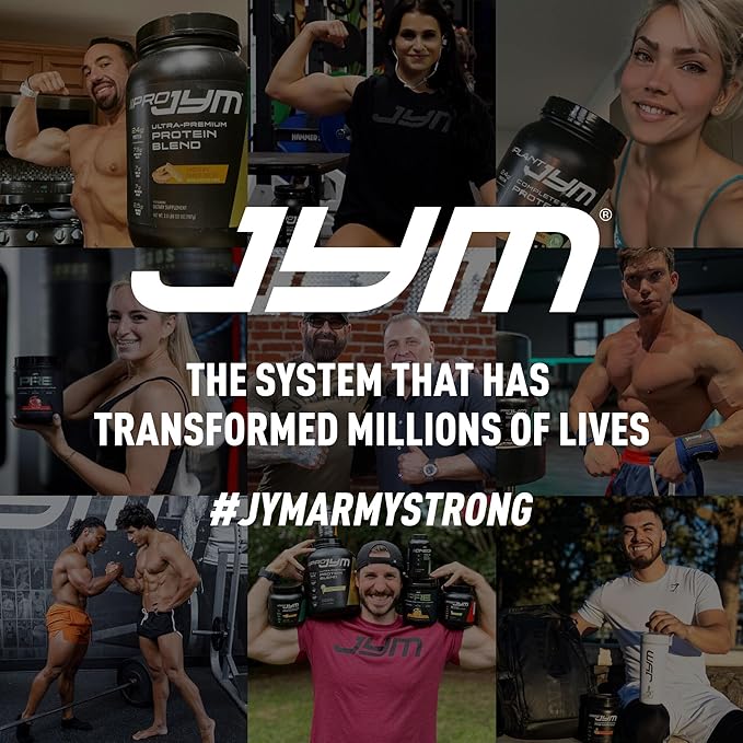 JYM Supplement Science Pro JYM Natural Chocolate Brownie Protein Powder Blend - Whey Protein Isolate, Casein, & Milk Protein Isolate, for Men & Women Recovery Shakes, 22 Servings