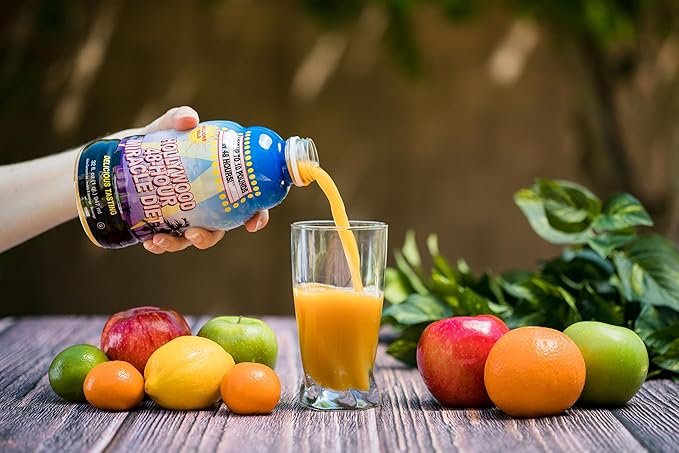 48-Hour Miracle Fruit Juice Cleanse Diet 2-Pack, Detox Cleanse for Weight Loss & Rejuvenation, Food Replacement, Fast Acting Diet, Delicious & Tasty Formula, 32 Fl. Oz.