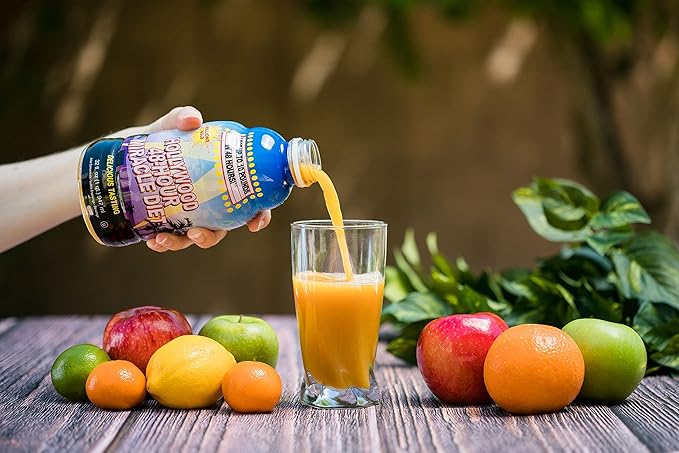 48-Hour Miracle Fruit Juice Cleanse Diet 1-Pack, Detox Cleanse for Weight Loss & Rejuvenation, Food Replacement, Fast Acting Diet, Delicious & Tasty Formula, 32 Fl. Oz.