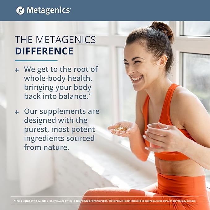 Metagenics Wellness Essentials Daily Packs - 30 Daily Multivitamin Packs - Heart Health Support* - with Vitamin A, C, D, E - Omega-3 Fatty Acids - Non-GMO & Gluten Free - 30 Packets