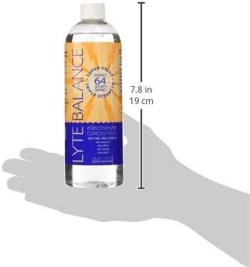 Electrolye Concentrate | Liquid Electrolytes Drink Mix w/Sodium, Potassium & Magnesium | Daily Hydration, Muscle Recovery, Immune Support, Rehydration | Keto, No Sugar (64 Servings)