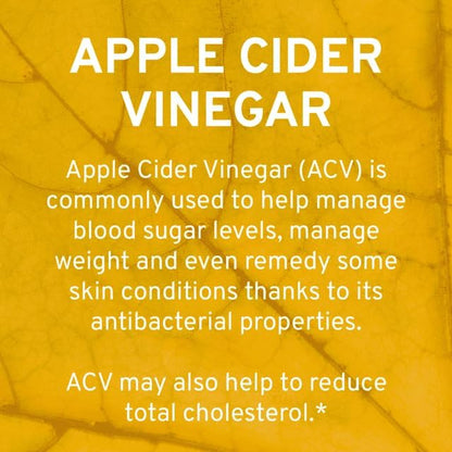 TRIO NUTRITION Apple Cider Vinegar Capsules with Billions of Multi-Strain Probiotics & L-Carnitine - Sugar Free ACV Capsules with The Mother for Gut Health, Immunity, Body Cleanse & Healthy pH*