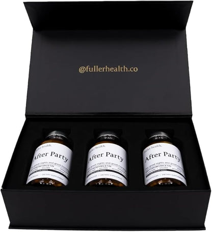 After Party DHM Dihydromyricetin Supplement | Supports Liver, Metabolism, Energy Levels, Post-Celebration Relief | Feel Refreshed, 650mg Per Pill | 1 Bottle, 24 Servings