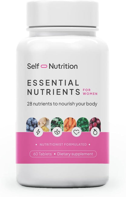 Vegan Multivitamins for Women -Expert Designed 28 Nutrients – Boost Energy, Sleep, Skin & Reduce Cravings - Womens Multivitamin, Keto, Vegan,Gluten Free, Keto- USA, 2-Month Supply