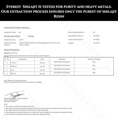 Shilajit Pure Himalayan Organic Shilajit Resin - Shilajit for Men - Gold Grade 500 mg Maximum Potency - 85 Trace Minerals & Fulvic and Humic Acid for Energy Immune Support, 30 Grams