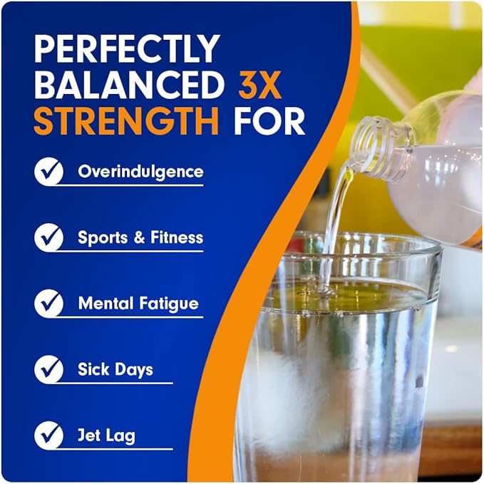 Electrolye Concentrate | Liquid Electrolytes Drink Mix w/Sodium, Potassium & Magnesium | Daily Hydration, Muscle Recovery, Immune Support, Rehydration | Keto, No Sugar (64 Servings)