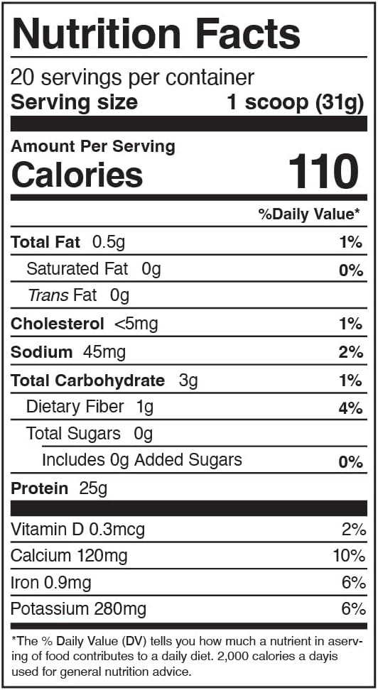 ProDough Gourmet Whey Isolate Hydrolized Protein Powder for Shake Mix- Easy Digest Enzyme Blend, 25g Protein per Serving, Natural Ingredients, Gluten Free, Keto Friendly (Peach Cobbler)