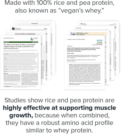 LEGION Plant+ Vegan Protein Powder, Rice and Pea, Plant Based Protein Blend. Gluten Free, GMO Free, Naturally Sweetened and Flavored, 20 Servings, 2 Lbs (Salted Caramel)