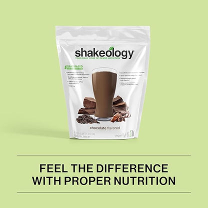 Shakeology Vegan Protein Powder - Gluten Free, Superfood Protein Shake - Helps Support Healthy Weight Loss, Lean Muscle Support, Gut Health, Manage Effects of Stress, Chocolate - 30 Servings