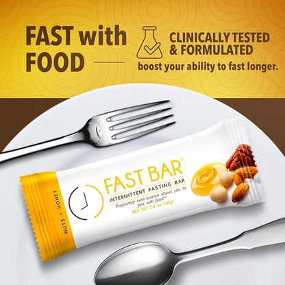 Prolon Fast Bars | Keto, Gluten Free, Dairy Free, Plant Based Protein, For Intermittent Fasting | Developed to Not Break a Fast | Variety Pack | Nuts & Honey, Chocolate Chip, Coconut Macadamia, 12 Ct