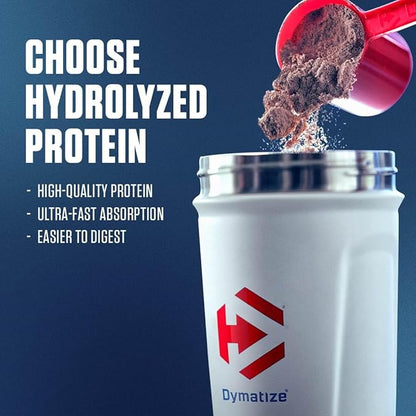 Dymatize Elite 100% Whey Protein Powder, 25g Protein, 5.5g BCAAs & 2.7g L-Leucine, Quick Absorbing & Fast Digesting for Optimal Muscle Recovery, Gourmet Vanilla, 5 Pound, 67 Servings