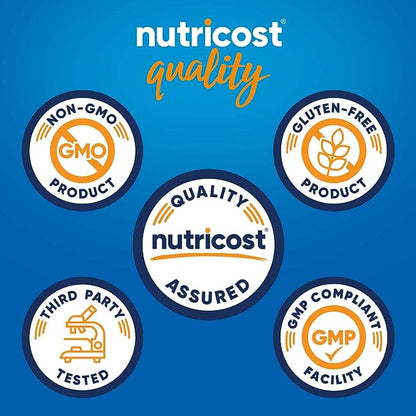 Nutricost L-Citrulline 500mg, 120 Capsules - Gluten Free, Non-GMO, 1000mg Per Serving (60 Serv)