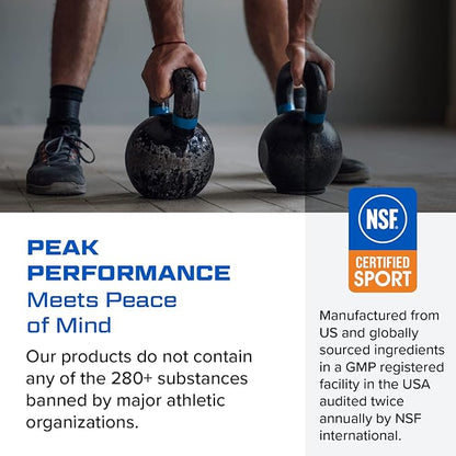 Vitamin Packs - NSF Certified for Sport Power Pack with Daily Multivitamin, Fish Oil Omega-3, Magnesium Glycinate & Vitamin D3 + K - Professional Workout Supplements (30 Packets)