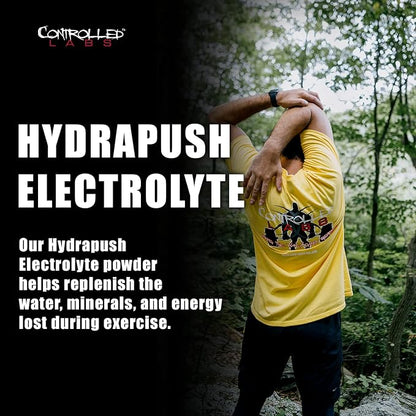 CONTROLLED LABS Orange HydraPush Electrolyte Powder, 60 Servings - Advanced Sugar-Free Hydrating Recovery Drink Mix with Coconut Water & Taurine - Boost Energy & Increase Endurance (Watermelon)