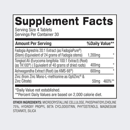 BPI Sports Best Test - Testosterone Booster for Men - Muscle Recovery, Testosterone Support Supplement, Natural Stamina, Energy Increase & Metabolism Support - 30 Servings