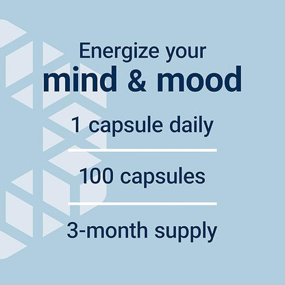 Life Extension Acetyl-L-Carnitine, Acetyl-L-Carnitine, vitamin C, Brain, mood & nerve health, cellular energy, 3-month supply, Gluten-Free, Non-GMO, Vegetarian, 100 Capsules