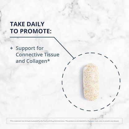 Metagenics Collagenics Nutritional Supplement Support for Connective Tissue and Collagen Tablet - 180 Count