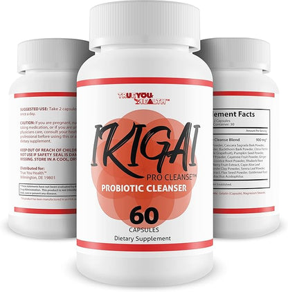 Ikigai Pro Cleanse - Premium Cleanse with 15+ Herbs & Probiotics - Full Body Cleanse Detox - Support Digestive, Gut, & Colon Health - Aid Bloating Relief & Regularity - Advanced Cleansing Formula