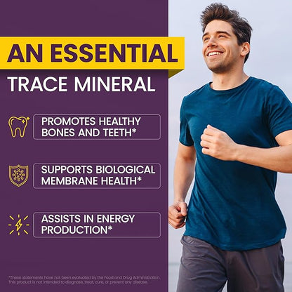WellnessOne Liquid Phosphorus Supplements - Ionic Phosphorus Supplement from Ortho Phosphoric Acid for Healthy Bones & Teeth, Protein & Energy Production - Non-GMO, Vegan, Gluten Free - 1.67 fl oz