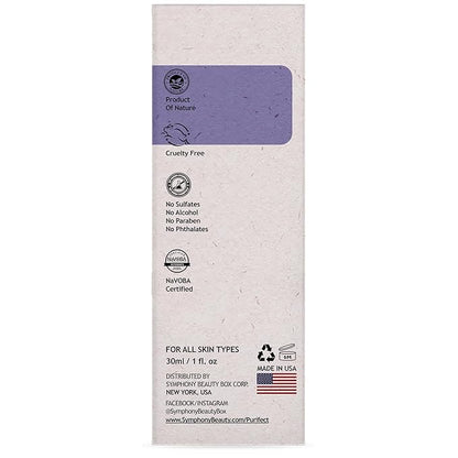 6 X PEPTIDE Natural Facial Serum with Copper Tripeptide-1, Signal Peptides for skin barrier and repairing Pairs Well with Vitamin C Serum & Hylunaric Acid Moisturizer 30ml Purifect Made in USA