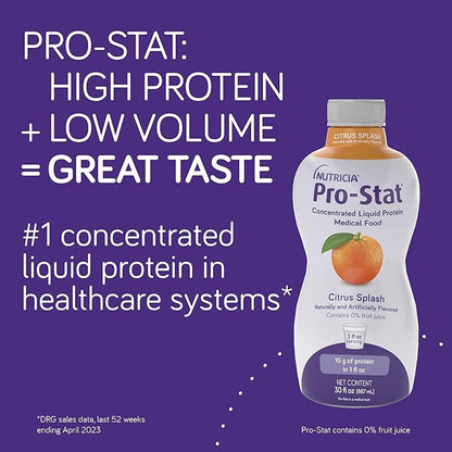 Pro-Stat Concentrated Liquid Protein Medical Food - Grape Flavor, 30 Fl Oz Bottle