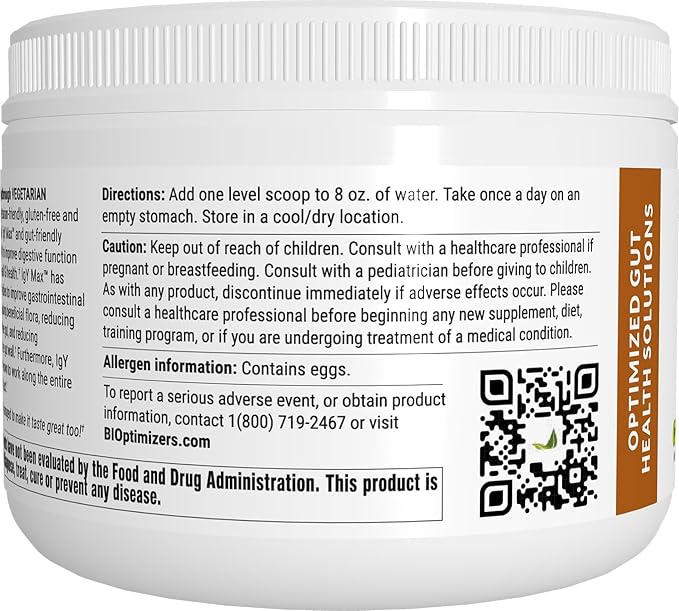 Microbiome Breakthrough Repair Powder - Vegetarian Vanilla - Contains Probiotics for Men and Women - Gas & Bloating Relief - GI Revive - Improves Gut Health - 30 Servings - 150g