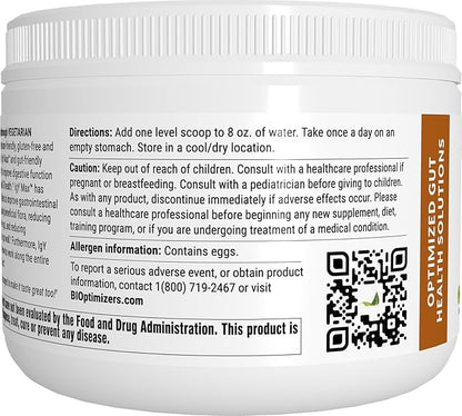 Microbiome Breakthrough Repair Powder - Vegetarian Vanilla - Contains Probiotics for Men and Women - Gas & Bloating Relief - GI Revive - Improves Gut Health - 30 Servings - 150g