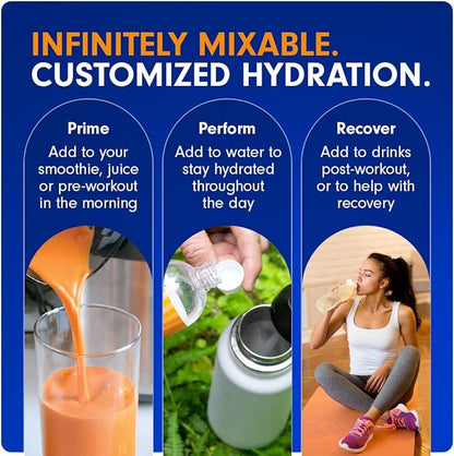 Electrolye Concentrate | Liquid Electrolytes Drink Mix w/Sodium, Potassium & Magnesium | Daily Hydration, Muscle Recovery, Immune Support, Rehydration | Keto, No Sugar (64 Servings)