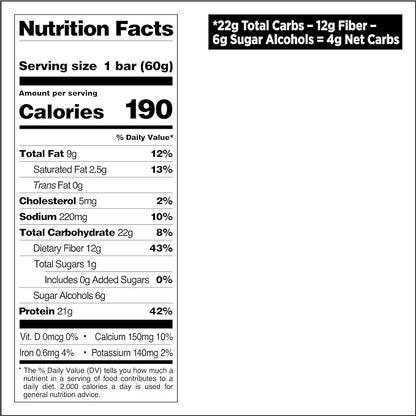 Quest Nutrition Chocolate Chip Dough Cookie Protein Bars, 21g Protein, 1g Sugar, 4g Net Carb, Gluten Free, Keto Friendy, 12 Count