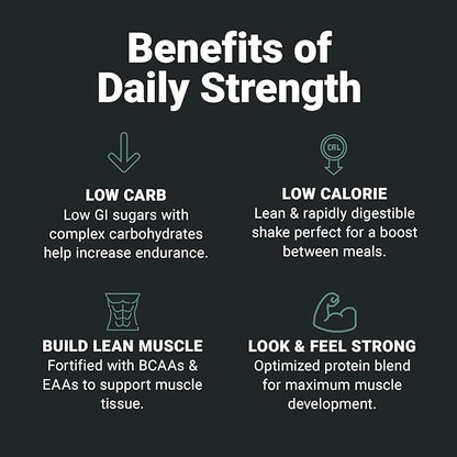 Wilderness Athlete - Daily Strength Premium Protein | Whey Protein Powder for Women & Men - Best Protein Powder for Lean Muscle - Clean Protein Powder with Whey Protein Isolate (Vanilla Bean)