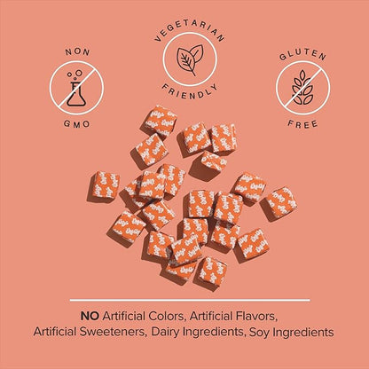 Chewsy Kids' Multivitamin + Probiotics + Superfoods Chews, Immune & Digestive Support, Vitamins A, C, D3, E, Zinc, Kids Chewable Supplement, Individually Wrapped Fruity Chews, 6-Day Supply (1)