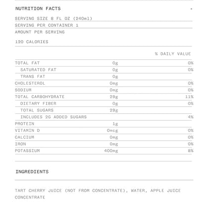 Cheribundi ORIGINAL Tart Cherry Juice Lightly Sweetened with Apple Juice - Fight Inflammation Pro Athlete Workout and Muscle Support Recovery, Pack of 12