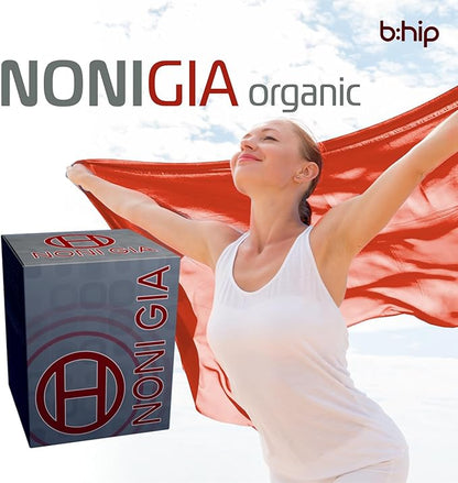 Noni Gia Support Immune System & Digestion. Maintain Healthy Organ Health & Cardiovascular System. Contains Vitamins & Minerals. Organic, Caffeine, Gluten & Lactose-Free. 30 Servings