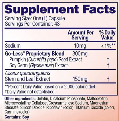AZO Bladder Control with Go-Less® & Weight Management Dietary Supplement | Helps Reduce Occasional Urgency* | Promotes Healthy Metabolism* | Supports a Good Night’s Sleep* | 48 Capsules (Pack of 2)