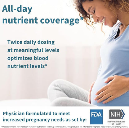 Methylated Prenatal Multivitamin, Folate for MTHFR, High Absorption, Clean Label, Gentle Iron, Choline, Natural Calcium & Magnesium, Vegan Pregnancy Vitamins, Halal, Non-GMO, 60 Tablets, by Igennus