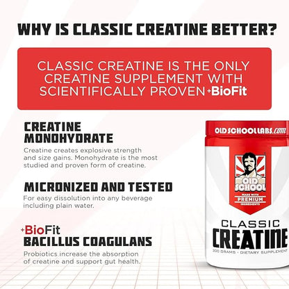 5000mg Micronized Creatine Monohydrate Powder + BioFit™ (Max Absorption) - Supports Muscle Growth, Strength, Endurance, Focus, Brain, Performance & Recovery - USA Made - Men & Women - 60 Servings