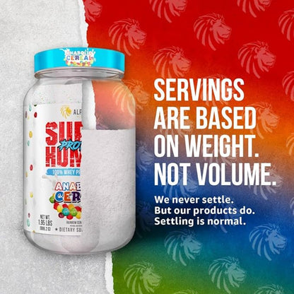 ALPHA LION Superhuman Whey Protein Powder, Great Tasting Pure Whey Protein Isolate, Low Carb, Low Sugar, No Bloat Post Workout, Muscle Recovery & Growth (28 Servings, Anabolic Cereal)