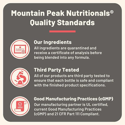 Mountain Peak Nutritionals Immuni-LT - Immune System & Whole Body Support Supplement - Power Packed Immune Booster, Dynamic Immune Defense with Essential Vitamins & Minerals (60 Vegetarian Capsules)