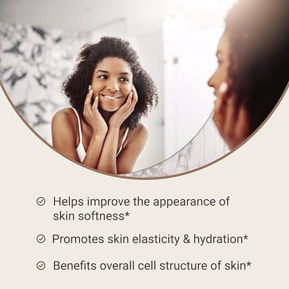 Live Conscious Collagen Peptides Powder - Chocolate Collagen Powder - Hair, Skin, Nail, and Joint Support - Type I & III Grass-Fed Collagen Supplements for Women and Men - 30 Servings - 15oz