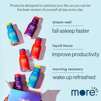 Morning Recovery Electrolyte, Milk Thistle Drink Proprietary Formulation to Hydrate While Drinking for Morning Recovery, Highly Soluble Liquid DHM, Original Lemon, Pack of 24