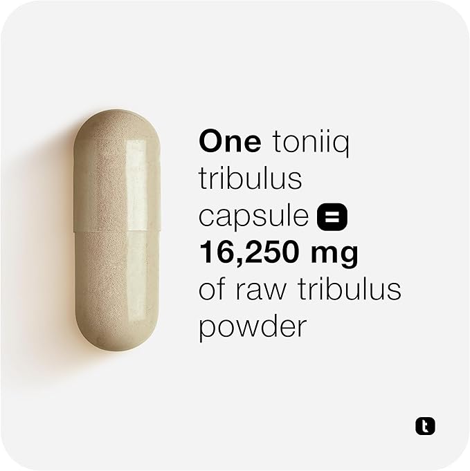 32,500mg 25:1 Concentrated Extract High Strength Tribulus Terrestris for Men - 95% Saponins - 1300mg Concentrated Extract Formula - 120 Caps