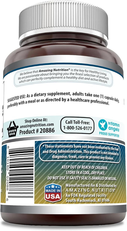Amazing Formulas Taurine Amino Acid Supplement | 1000 Mg Per Serving | 100 Capsules | Non-GMO | Gluten-Free | Made in USA | Pack of 2