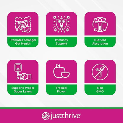 Just Thrive PREbiotic Powder - Digestive and Immune Support Supplement, 150 g