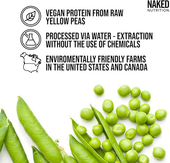 Naked Shake - Vanilla Protein Powder - Plant Based Protein Shake with Mct Oil, Gluten-Free, Soy-Free, No Gmos Or Artificial Sweeteners - 30 Servings